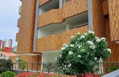 Apartamento com 3 quartos à venda na rua francisco farias filho, 230, guararapes, fortaleza, 146 m2 por r$ 780.000