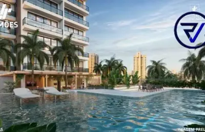 Apartamento com 1 quarto à venda na des. leite albuquerque, 55, meireles, fortaleza, 35 m2 por r$ 535.575