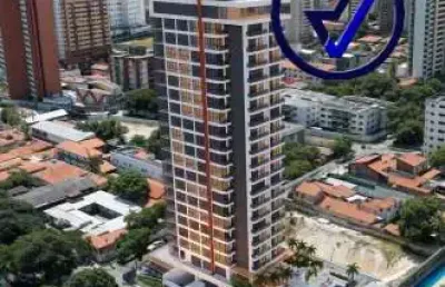 Apartamento com 1 quarto à venda na rua barão de aracati, 685, meireles, fortaleza, 35 m2 por r$ 532.800
