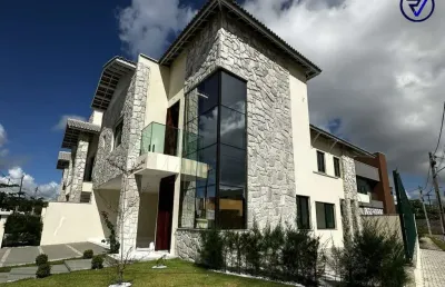 Casa em condomínio fechado com 3 quartos à venda na rua joão de castro, 1343, jacundá, aquiraz, 246 m2 por r$ 1.500.000