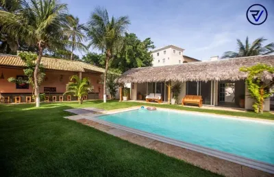Casa comercial à venda na olinto feitosa costa, 313, cumbuco, caucaia, 600 m2 por r$ 3.800.000