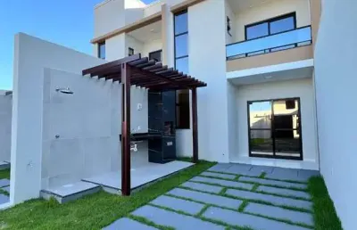 Casa com 3 quartos à venda na juaci sampaio pontes, 200, jardim icaraí, caucaia, 97 m2 por r$ 350.000