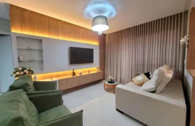 Apartamento mobiliado no res. dolomiti no centro de criciuma