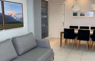 Apartamento 2 quartos, suite, mobiliado, centro de criciúma