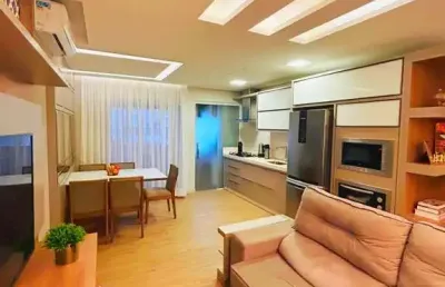 Apartamento mobiliado no nações unidas  2 dorm | r$390mil