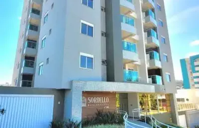 Apartamento no res. sordello, no centro de criciuma, fontana
