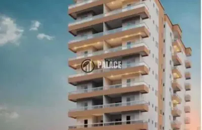 Apartamento com 1 dormitório à venda, 43 m² por r$ 285.000,00 - vila guilhermina - praia grande/sp