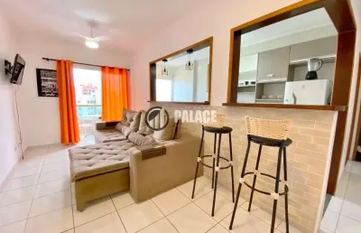 Apartamento com 1 dormitório à venda, 51 m² por r$ 375.000,00 - aviação - praia grande/sp
