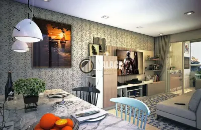 Apartamento com 2 quartos, balneário maracanã, praia grande - r$ 405 mil, cod: 3315