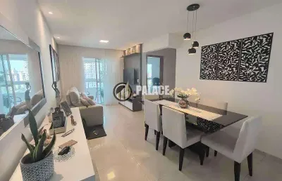 Apartamento com 2 quartos, guilhermina, praia grande - r$ 570 mil, cod: 1523