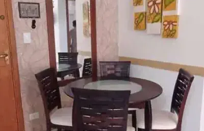 Um ótimo apartamento 01 dormitório, porteira fechada, com lazer , aviação