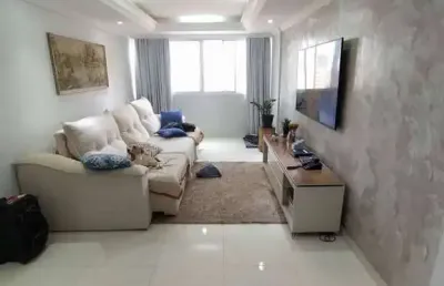 Excelente cobertura de 03 dormitórios na vila tupi.