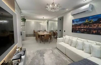 Apartamento mobiliado e decorado com 3 suítes no coração do bairro américa