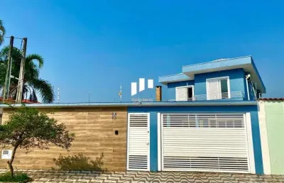 Sobrado alto padrão com piscina e 4 suítes em praia grande sp.