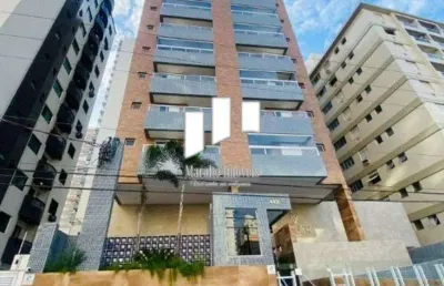 Apartamento de 2 dormitórios com a 200 metros da praia na guilhermina em praia grande sp.