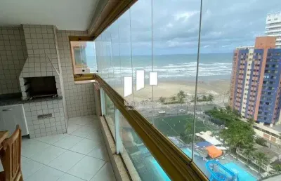 Apartamento com 3 quartos à venda na Avenida Jorge Hagge, 80, Campo da Aviação, Praia Grande