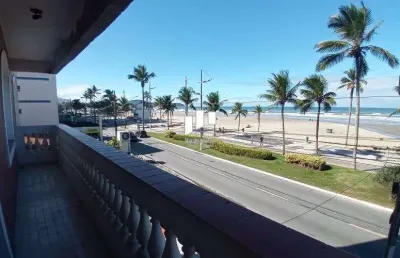 Apartamento com 3 dormitórios de frente para o mar em praia grande sp