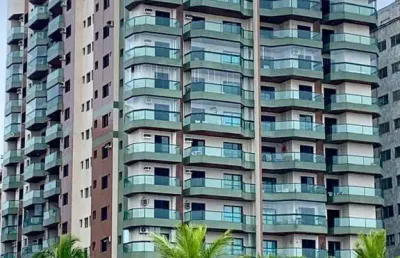 Apartamento com 2 quartos à venda na avenida presidente castelo branco, 4330, aviação, praia grande, 100 m2 por r$ 585.000