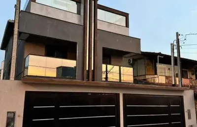 Casa com 4 quartos à venda na rua antilhas, 273, guilhermina, praia grande, 160 m2 por r$ 1.190.000