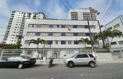 Apartamento à venda em praia grande-sp, canto do forte: 1 quarto, 1 sala, 1 banheiro, 1 vaga, 47m². aproveite!