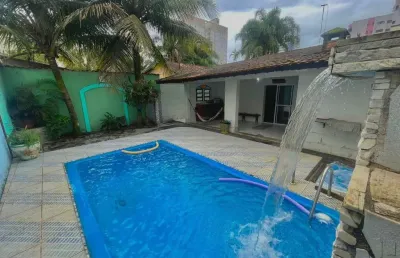 Casa com 4 quartos à venda na rua bartolomeu dias, 339, aviação, praia grande, 260 m2 por r$ 850.000
