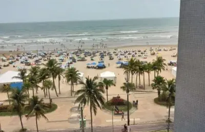Apartamento com 3 quartos à venda na rua trinta e um de março, 51, vila mirim, praia grande, 85 m2 por r$ 350.000
