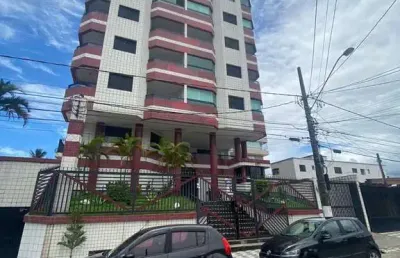 Apartamento à venda em praia grande-sp, bairro ocian: 1 quarto, 1 sala, 1 banheiro, 1 vaga de garagem, 52,00 m².