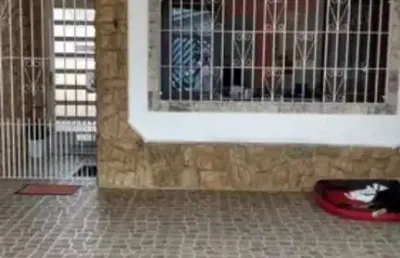 Casa com 2 quartos à venda na rua maria beltrame borloni, 560, vila caiçara, praia grande, 90 m2 por r$ 445.000