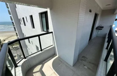 Apartamento com 2 quartos à venda na avenida ângelo perino, 41, balneário maracanã, praia grande, 67 m2 por r$ 475.000