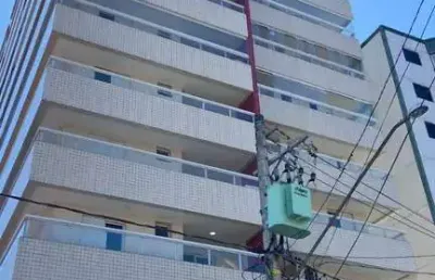 Apartamento à venda em praia grande-sp, bairro aviação, 2 quartos, 1 suíte, 1 sala, 2 banheiros, 1 vaga de garagem, 64,96 m².