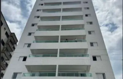 Apartamento com 2 quartos à venda na rua carlos martiniano de andrade bitencourt, 290, aviação, praia grande, 70 m2 por r$ 450.000