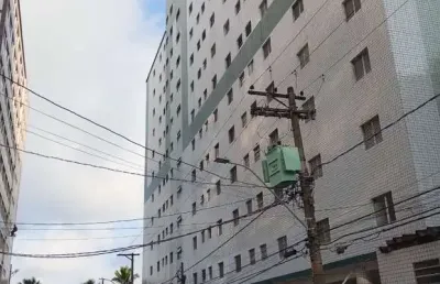 Apartamento com 1 quarto à venda na rua rubens ferreira martins, 159, guilhermina, praia grande, 32 m2 por r$ 235.000