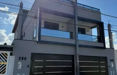Casa com 4 quartos à venda na rua sebastião de oliveira, 396, boqueirão, praia grande, 180 m2 por r$ 1.690.000