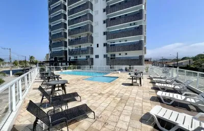 Apartamento à venda em praia grande-sp, bairro mirim: 2 quartos, 1 suíte, 1 sala, 3 banheiros, 1 vaga, 75m²