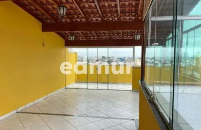 Cobertura com 2 quartos à venda na vila camilópolis, santo andré  por r$ 460.000