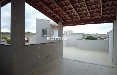 Cobertura com 2 quartos à venda na vila pires, santo andré  por r$ 456.000
