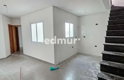 Cobertura com 2 quartos à venda na vila scarpelli, santo andré  por r$ 438.000