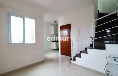 Cobertura com 2 quartos à venda na vila camilópolis, santo andré  por r$ 390.000