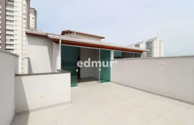 Cobertura com 2 quartos à venda na vila valparaíso, santo andré  por r$ 596.000