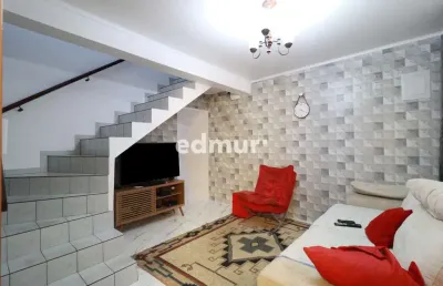 Casa com 3 quartos à venda na vila camilópolis, santo andré  por r$ 570.000