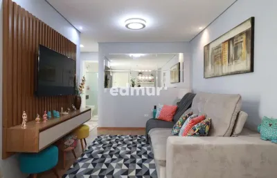 Apartamento com 3 quartos à venda na vila valparaíso, santo andré  por r$ 499.000