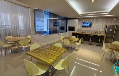 Apto alto padrão com 3 quartos e 02 vagas, centro balneário camboriú com vista m