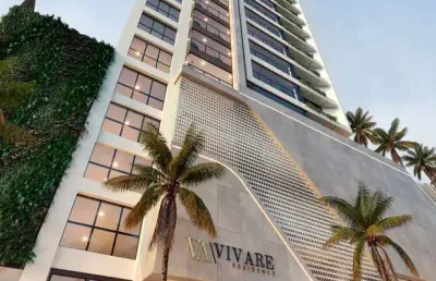 Apartamento alto padrão com 3 suítes, 2 vaga, lazer completo e vista linda em bc