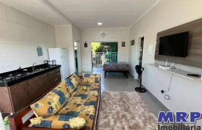 Apartamento de 1 dormitório à venda na praia da maranduba. novo. aceita financiamento bancário.