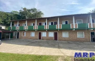 Apartamento a venda em ubatuba, com 1 dormitório, térreo na praia da lagoinha, com escritura.