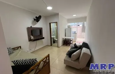 Aluguel de apartamento na praia do sape em ubatuba-sp: 1 quarto, sala, banheiro, garagem e 31m² de área!