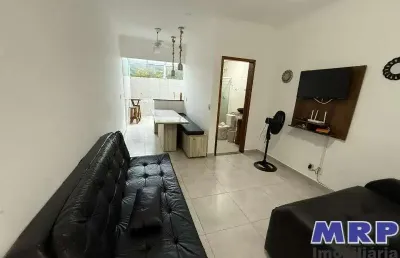 Apartamento para locação na praia do sape, ubatuba-sp: 1 quarto, 1 sala, 1 banheiro, 1 vaga de garagem - 31,00 m²!