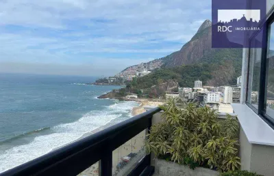Cobertura com 4 dormitórios à venda, 425 m² por r$ 36.000.000,00 - leblon - rio de janeiro/rj