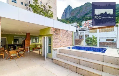 Casa com 4 dormitórios à venda, 595 m² por r$ 3.800.000,00 - humaitá - rio de janeiro/rj