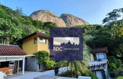 Casa com 4 dormitórios à venda, 512 m² por r$ 5.300.000,00 - gávea - rio de janeiro/rj